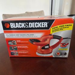 Black & Decker WP900 6-Inch Random Orbit Waxer & Polisher