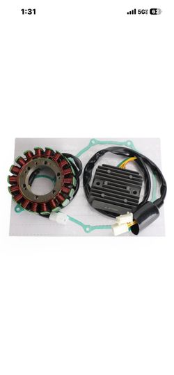 Stator Regulator Rectifier Gasket Set For Honda Black Widow 750 VT750DC 01-07 CA