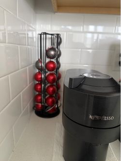 DeLonghi Nepresso Machine with Coffee Pods