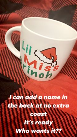 Grinch mug