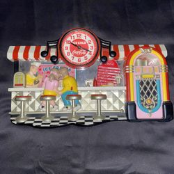Vintage 90s  Coca-Cola Clock 