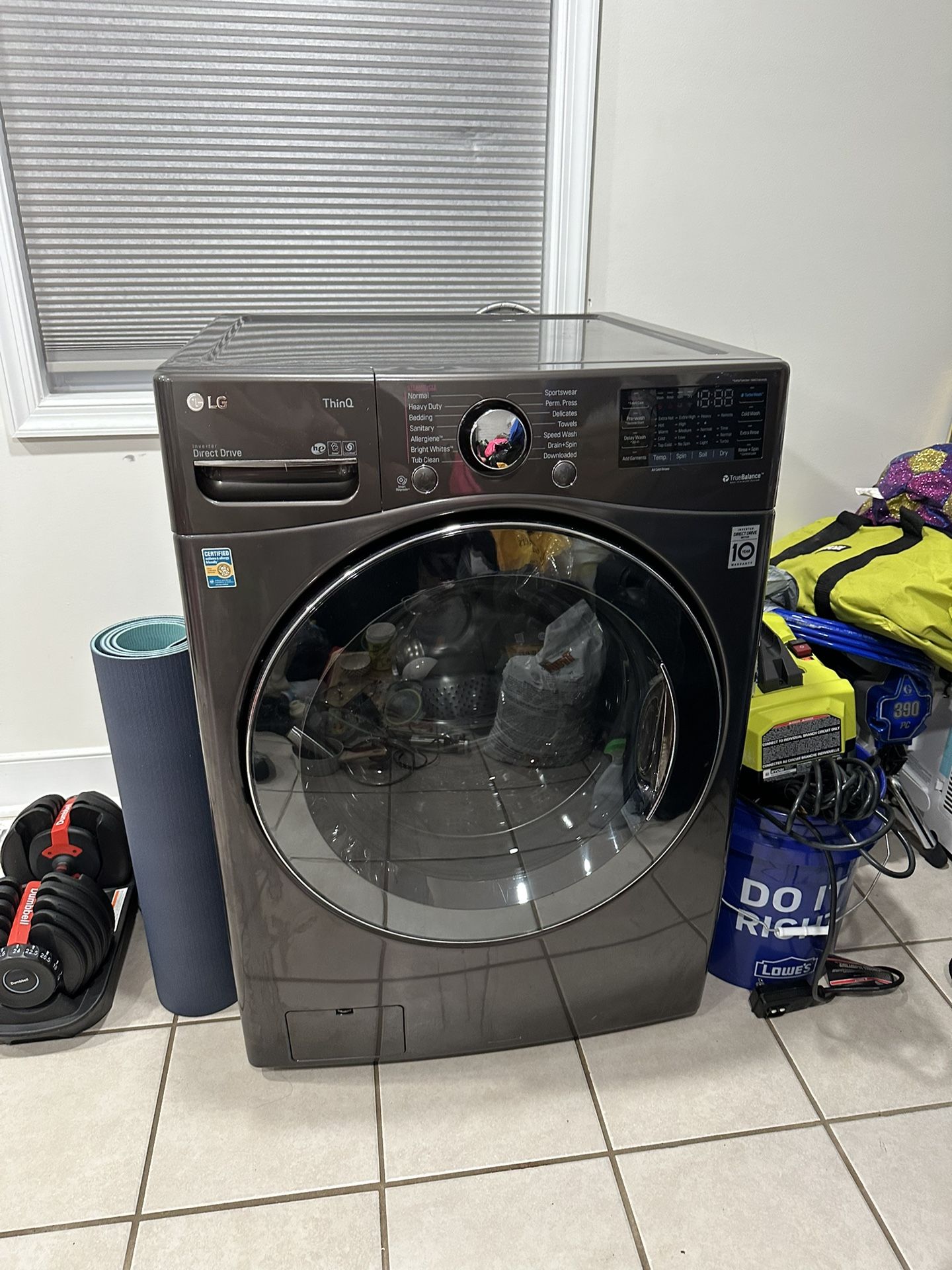 Samsung Washer and Dryer All- In- One Ductless 120v Plug-in
