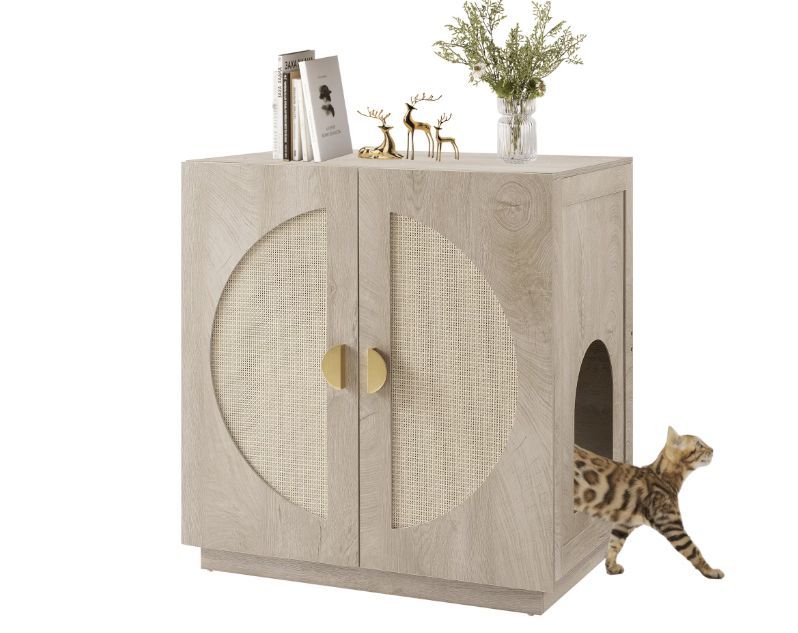 NEW! UNIVERSE HOME Cat Litter Box Enclosure