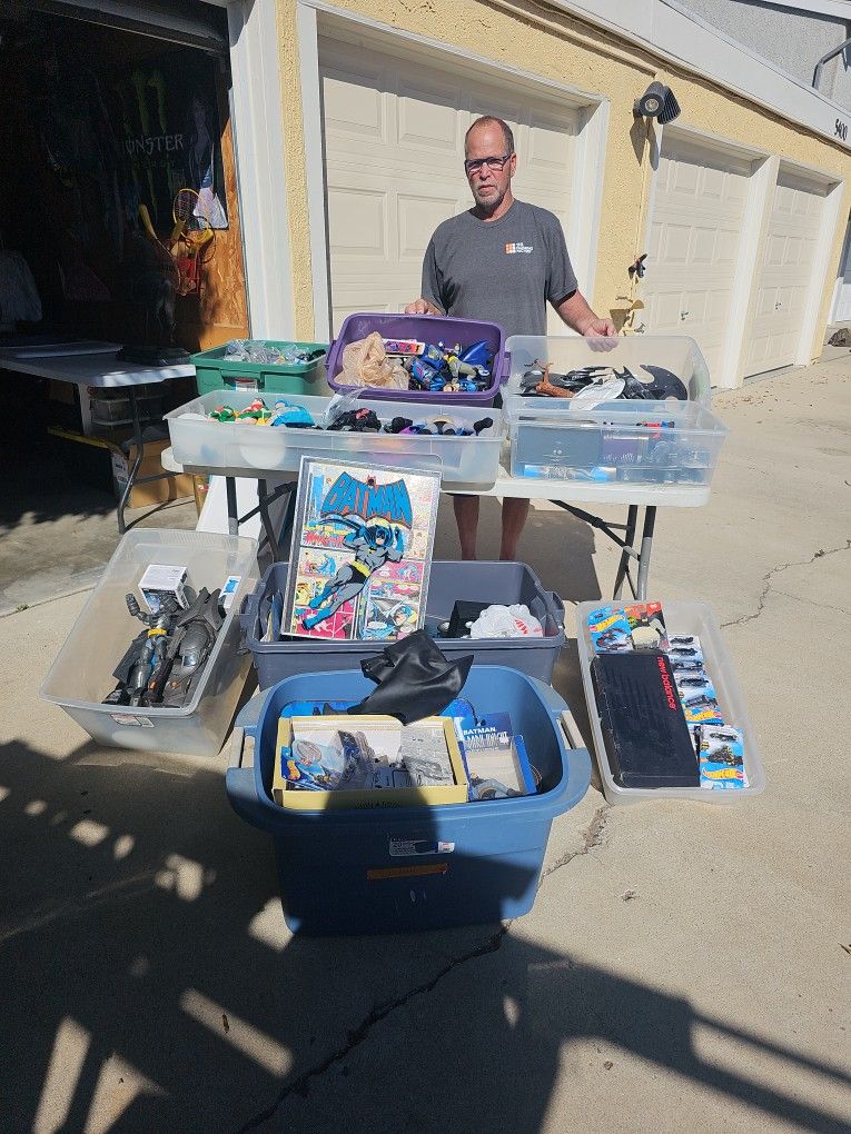Twenty Year Collection Of Batman Items