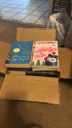 box of young adult book
