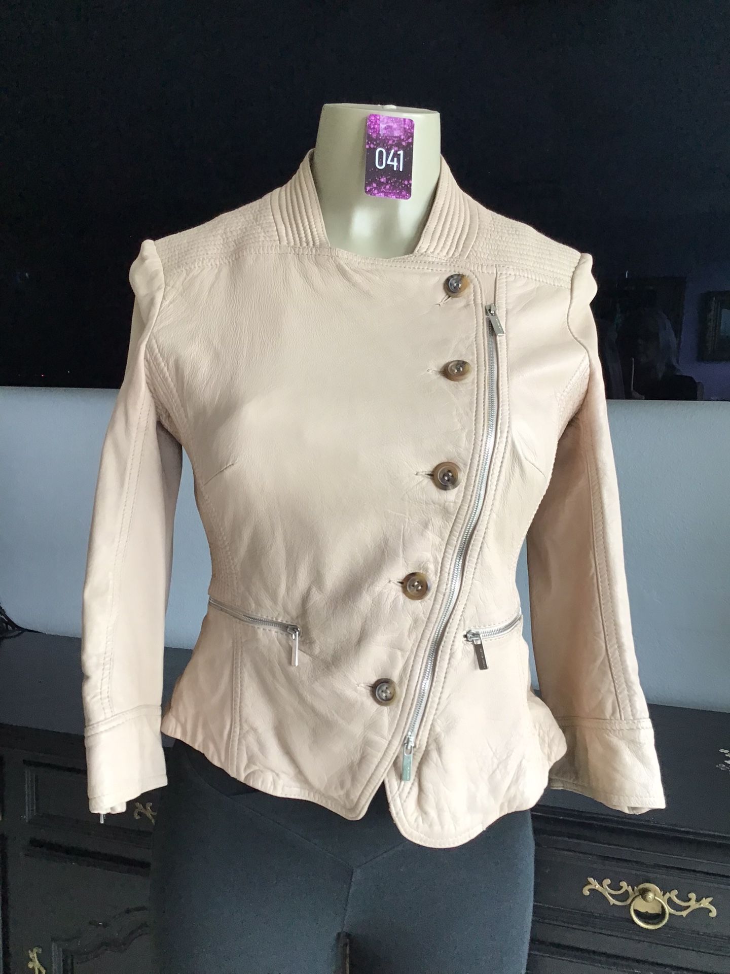 Leather Jacket Karen Miller