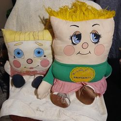 VINTAGE  1980s 2 PILLOW PEOPLE'S 