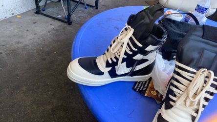 Geobasket Oreo Rick Owens dunks