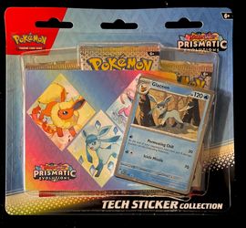 Prismatic Evolutions Tech Sticker Collection