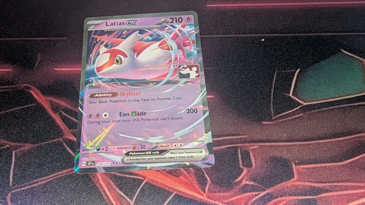 Latias EX 076/191 Prize Pack series Pokemon