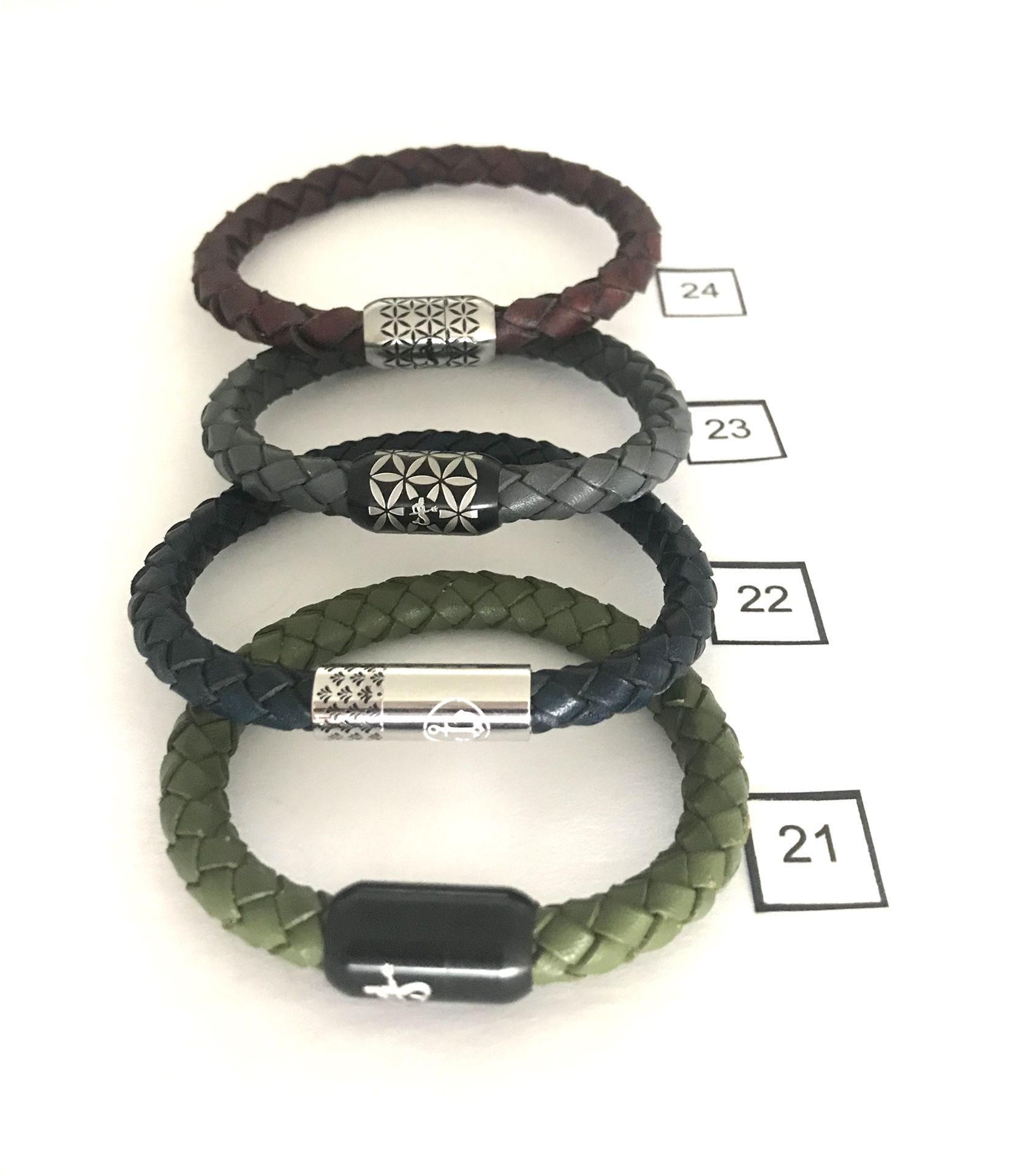 Bracelets . Leather And Rope . Clearance Collection