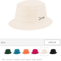 Supreme natural color hat M/L