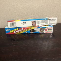 TOPPS micro Baseball Cards