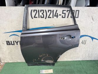 w/1dent 2013 - 2018 TOYOTA RAV4 RAV-4 REAR LEFT DRIVER DOOR OEM AY67914