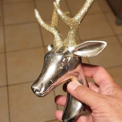 Deer head ornament. 