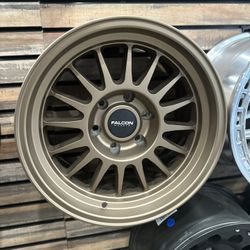 Falcon TX2 Bronze Off Road Wheels- EACH WHEEL $200/ CADA RIN- FITMENT: TACOMA, 4 RUNNER, SILVERADO, SIERRA, TAHOE, SURBURBAN, ESCALADE AND MORE)