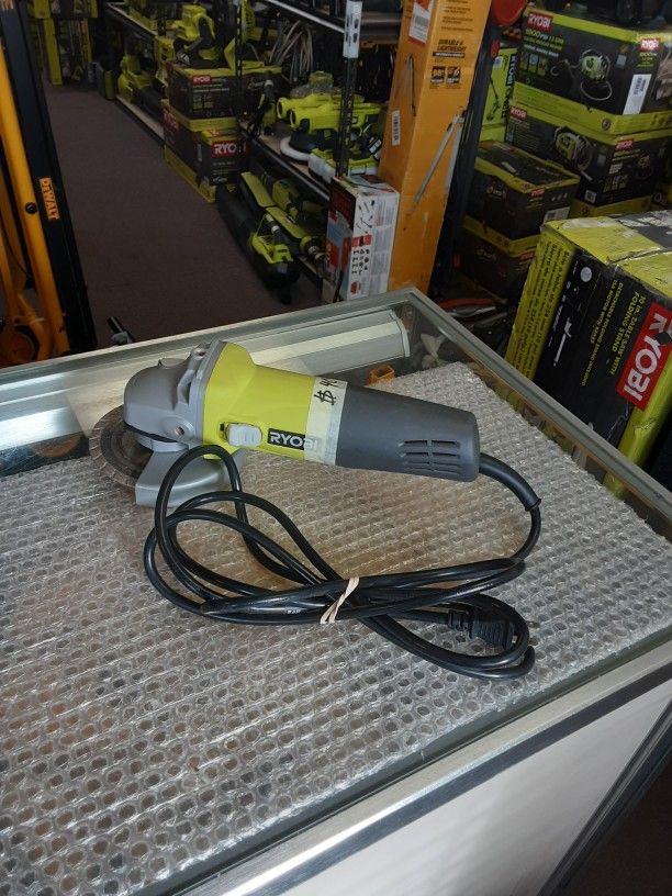RYOBI 5.5 Amp Corded 4-1/2 in. Angle Grinder