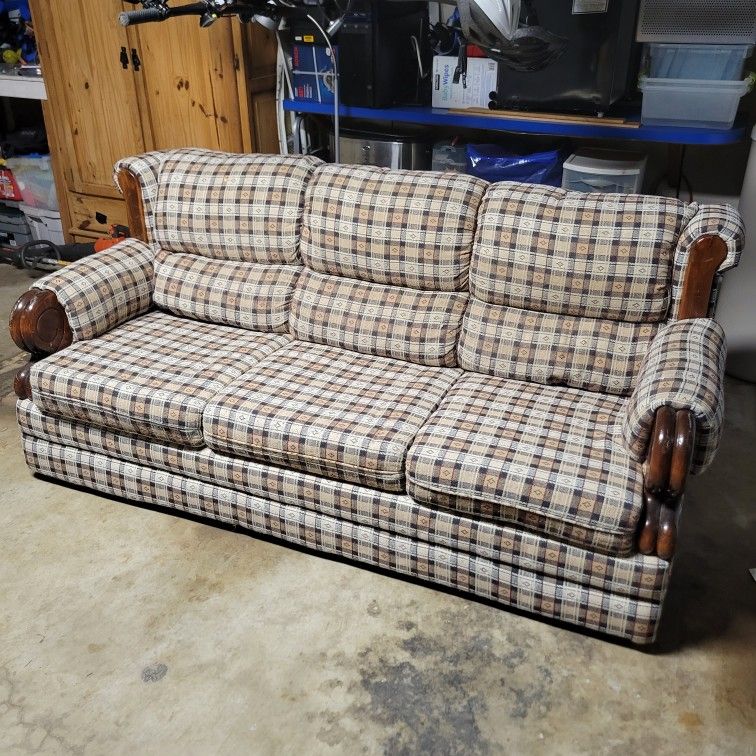 Couch Foldout with Queen Bed