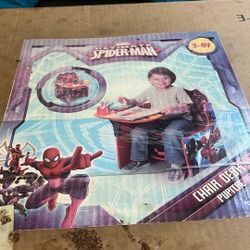 Marvel Spider-Man Desk Never Opened 3-6yr Bargain price