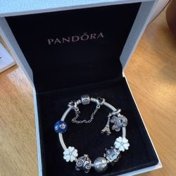 Disney Pandora Bracelet and Rare Charms