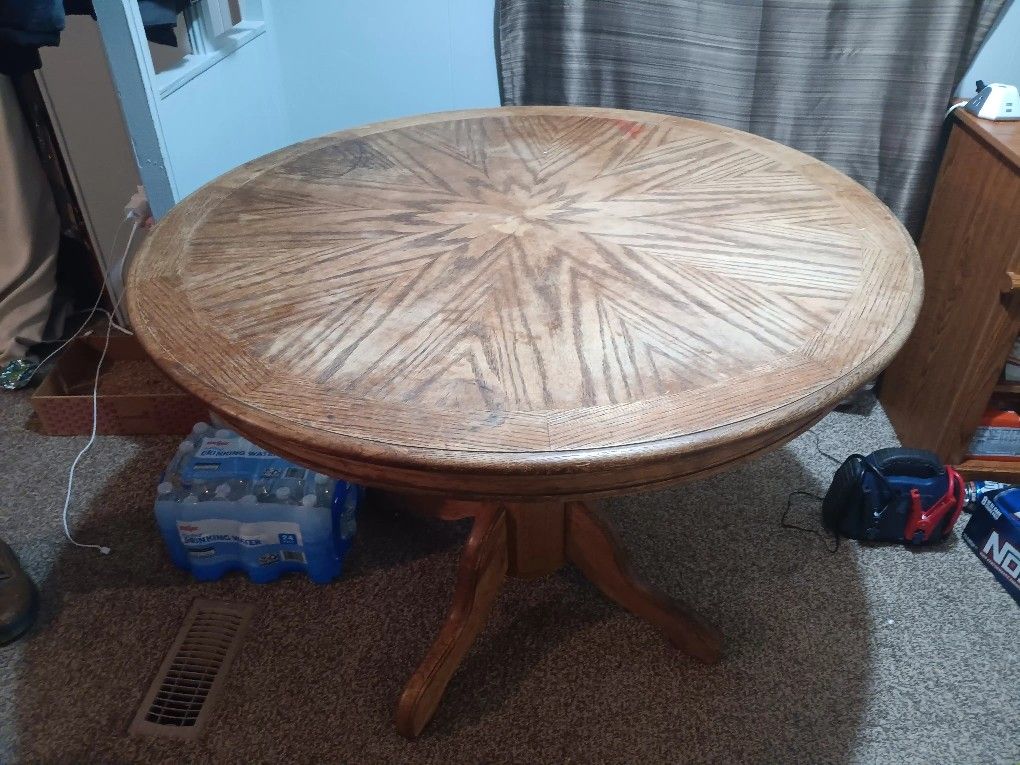 Round Dining Room Table