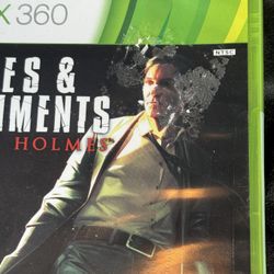 Xbox 360 Sherlock Holmes Crimes & Punishments Xbox360, 2014 Brand New Sealed