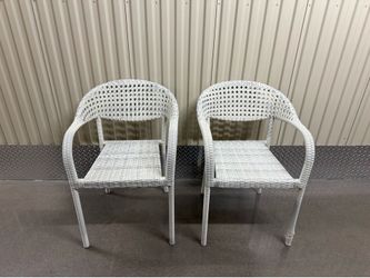 Rattan neutral chairs
