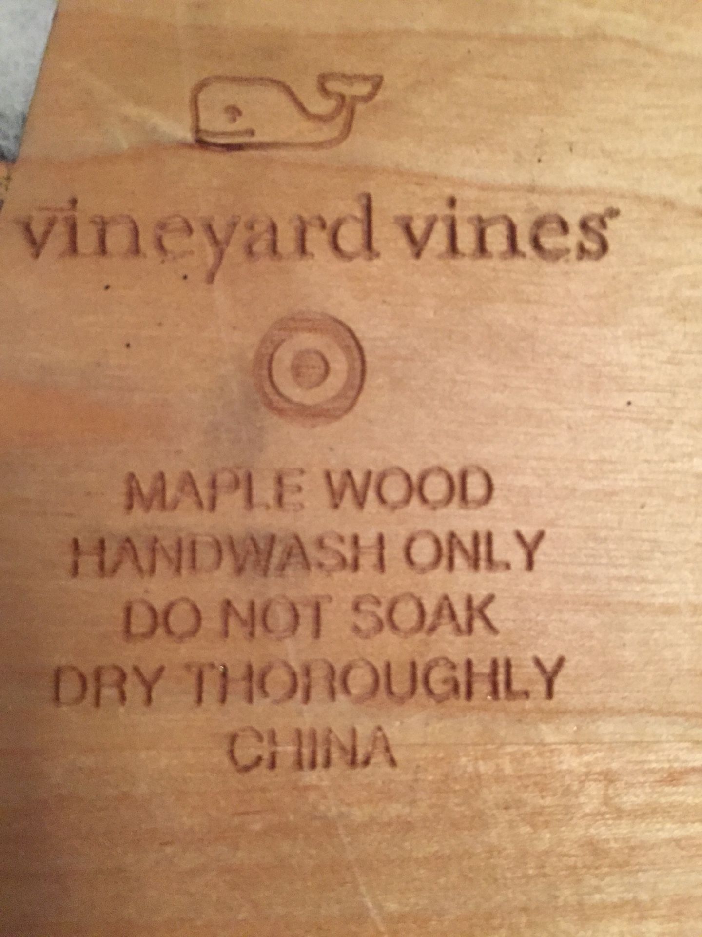 🐳 Serving Tray-Maple