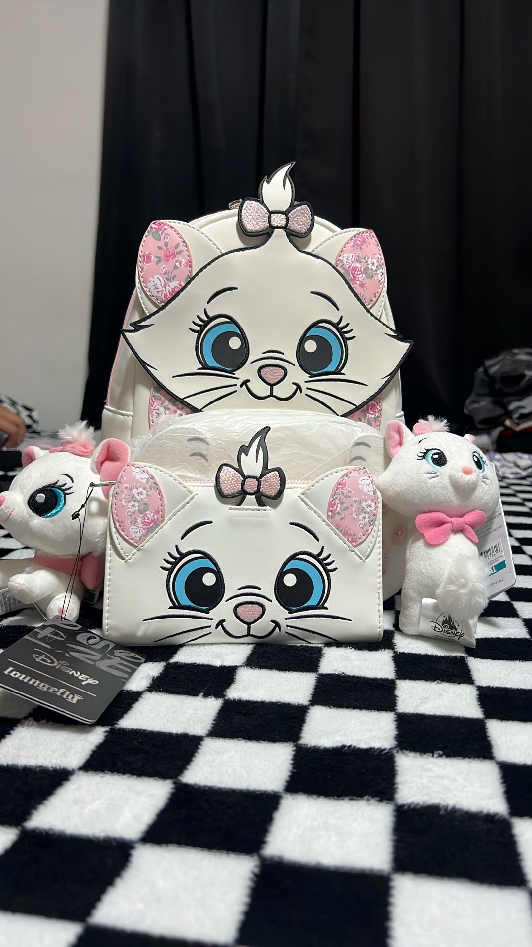 New Marie Loungefly Backpack And Wallet