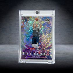 2023-24 Panini NBA Hoops Premium Stock Hoopla Premium Prizm Luka Doncic #7