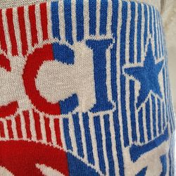 Oversized Red,white Blue Gucci Shirt L/XL