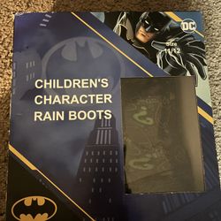 Bat Man Rain Boots