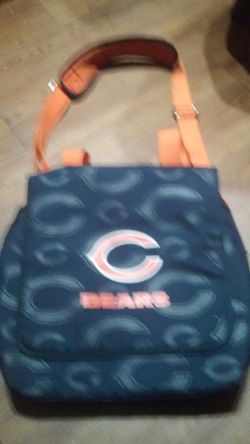 Chicago bears back pack/carry bag