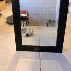 Mirror W/ Black Frame $75 OBO 