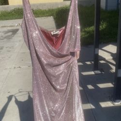 Dress (pink sparkly )