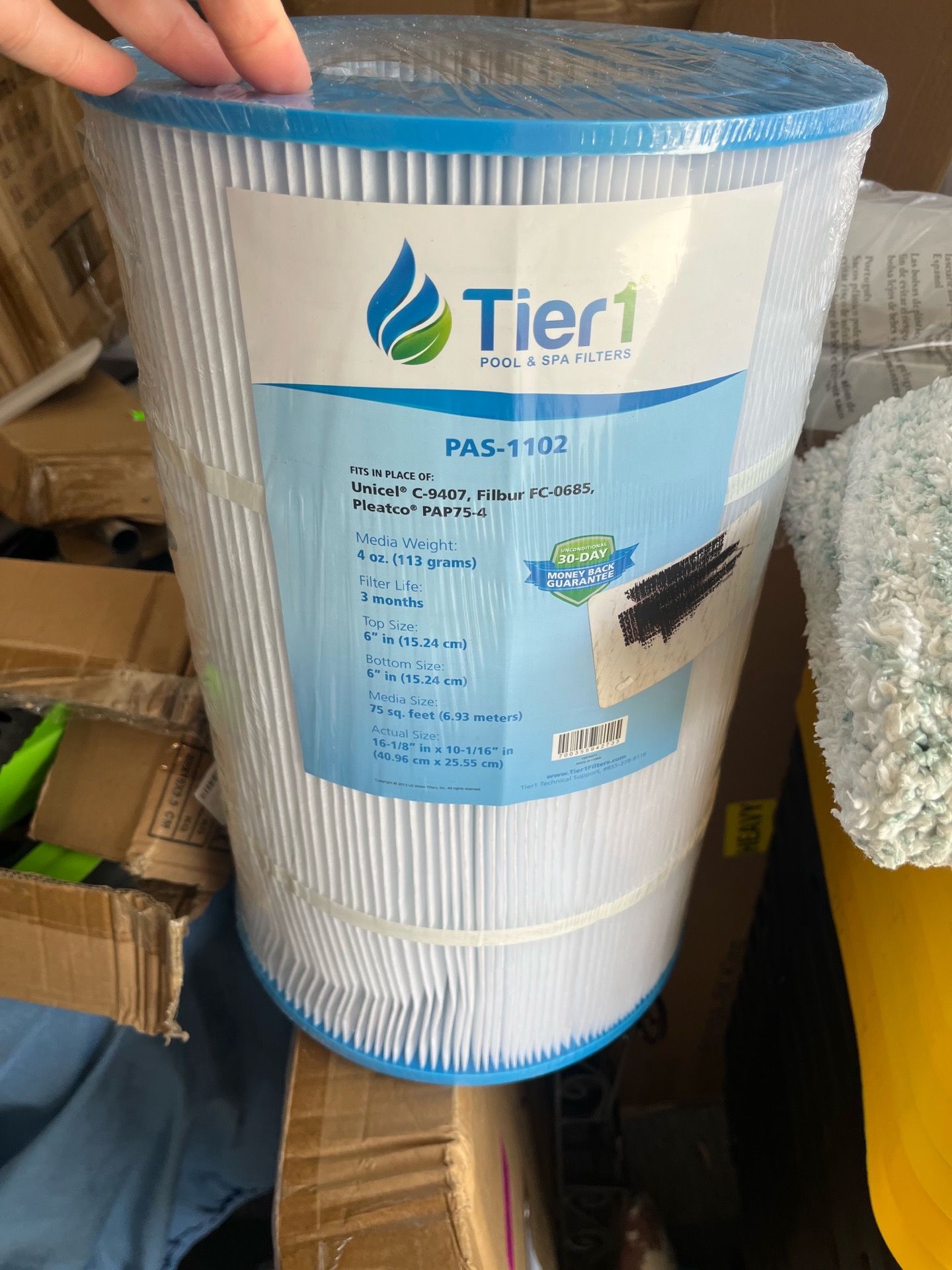 Pool filter new