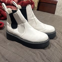 white boots 