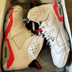 Size 13 - Air Jordan 6 Retro 2014 White Infrared