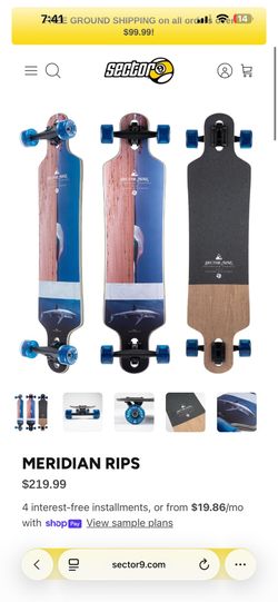 Sector 9 Long Board