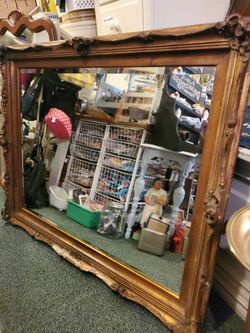 Large Ornate Mirror 