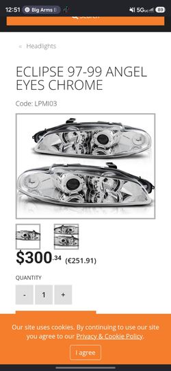 Mitsubishi Eclipse Headlights