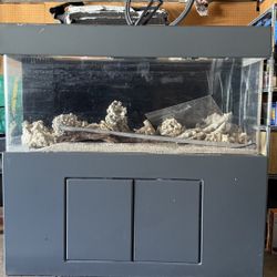 Acrylic 125gal Fish Tank With Stand  (Negotiable On Price)