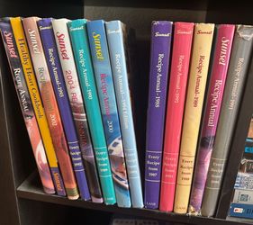 Assorted Sunset Cookbooks