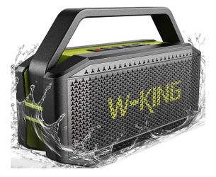 W-KING Bluetooth Speaker 100W Max IPX7 Waterproof Outdoor Portable Loud