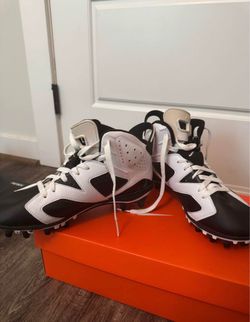 Air Jordan 6 Retro TD Oreo Lunarlon Football Cleats