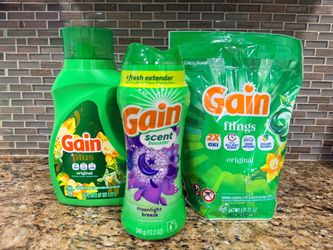 Gain Laundry Bundle – Detergent, Pods & Scent Booster