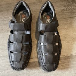 Men's Leather Sandal 7.5