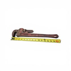 ​Vintage RIDGID 18" Heavy Duty Pipe Wrench - Made in USA