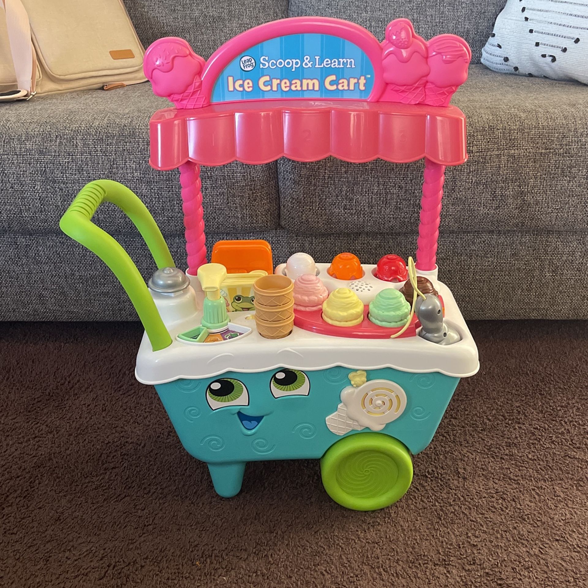 Leap Frog Scoop And Learn Ice Cream Cart