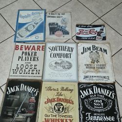 ManCave Metal Posters